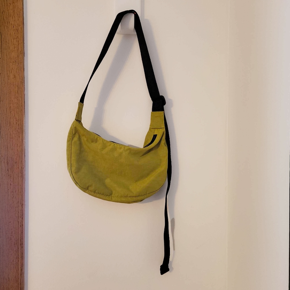 Baggu Small Nylon Cresent Bag - Lemongrass